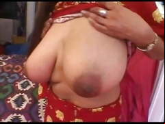 Indian girl having fun with two cocks !