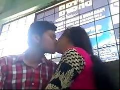 22 college lovers boob pressing and smooch kissing selfie