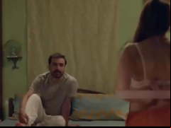 Indian desi big boobs wife bra striptease husband web series